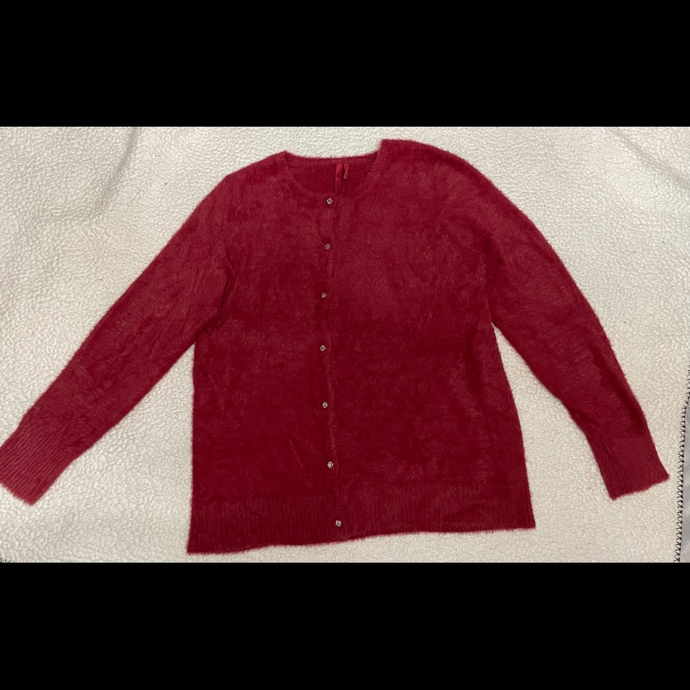 Loves Scarlet Cardigan Sweater